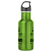 Geobsedeerd Clarinet Waterfles (Voorkant)