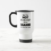Geobsedeerd door Balalaika Travel Mug Reisbeker (Links)