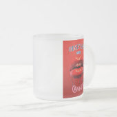 geobsedeerd door cannes matglas koffiemok (Voorkant rechts)