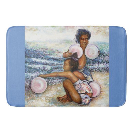 Geobsedeerd door het onmogelijke te overwinnen badmat (Voorkant)