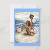 Geobsedeerd door het onmogelijke te overwinnen bedankkaart (Voorkant)