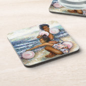 Geobsedeerd door het onmogelijke te overwinnen bier onderzetter (Linkerzijde)