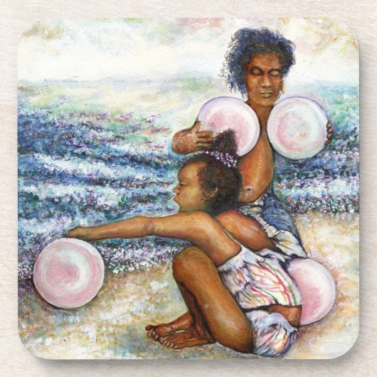 Geobsedeerd door het onmogelijke te overwinnen bier onderzetter (Voorkant)