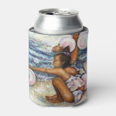 Geobsedeerd door het onmogelijke te overwinnen blikjeskoeler (Blikje Voorkant)