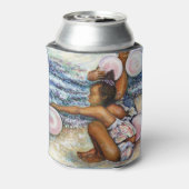 Geobsedeerd door het onmogelijke te overwinnen blikjeskoeler (Blikje Achterkant)