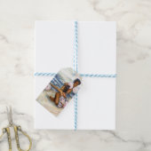 Geobsedeerd door het onmogelijke te overwinnen cadeaulabel (Met Touw)