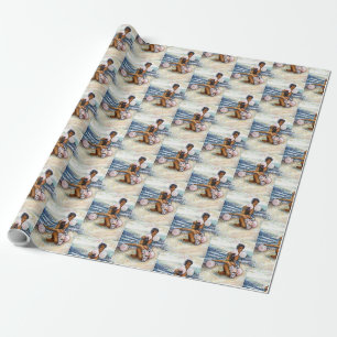 Geobsedeerd door het onmogelijke te overwinnen cadeaupapier