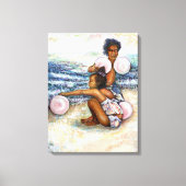 Geobsedeerd door het onmogelijke te overwinnen canvas afdruk (Voorkant)