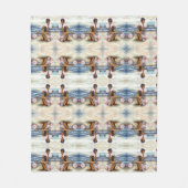 Geobsedeerd door het onmogelijke te overwinnen fleece deken (Voorkant)