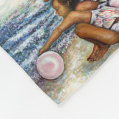 Geobsedeerd door het onmogelijke te overwinnen fleece deken (Hoek)