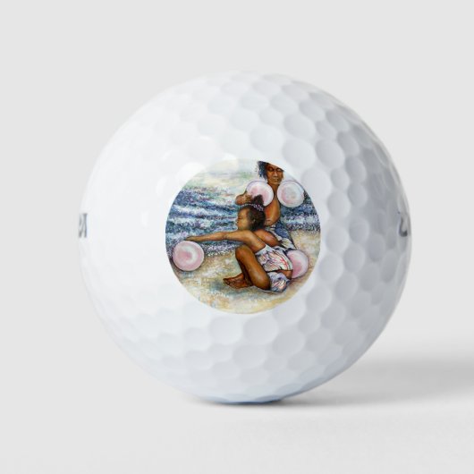 Geobsedeerd door het onmogelijke te overwinnen golfballen (Voorkant)