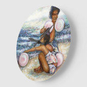 Geobsedeerd door het onmogelijke te overwinnen grote klok (Hoek)