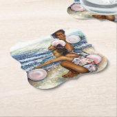 Geobsedeerd door het onmogelijke te overwinnen kartonnen onderzetters (Gekanteld)