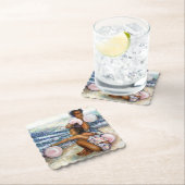 Geobsedeerd door het onmogelijke te overwinnen kartonnen onderzetters (Insitu)