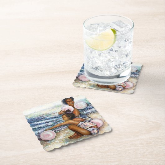 Geobsedeerd door het onmogelijke te overwinnen kartonnen onderzetters (Insitu)