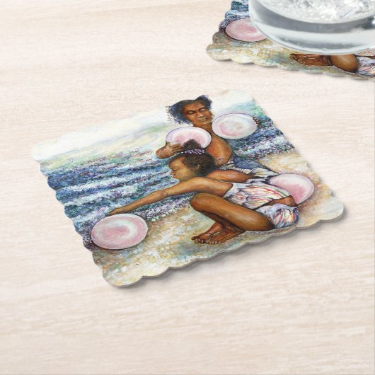 Geobsedeerd door het onmogelijke te overwinnen kartonnen onderzetters (Gebogen)