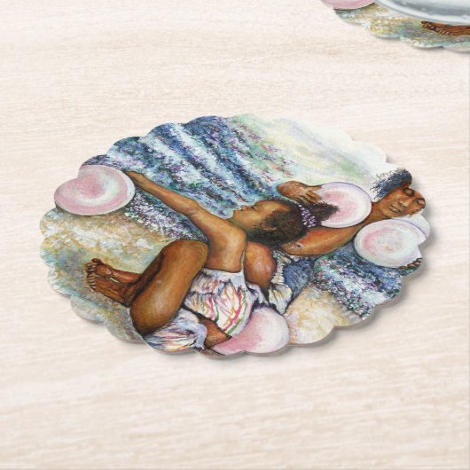 Geobsedeerd door het onmogelijke te overwinnen kartonnen onderzetters (Gekanteld)