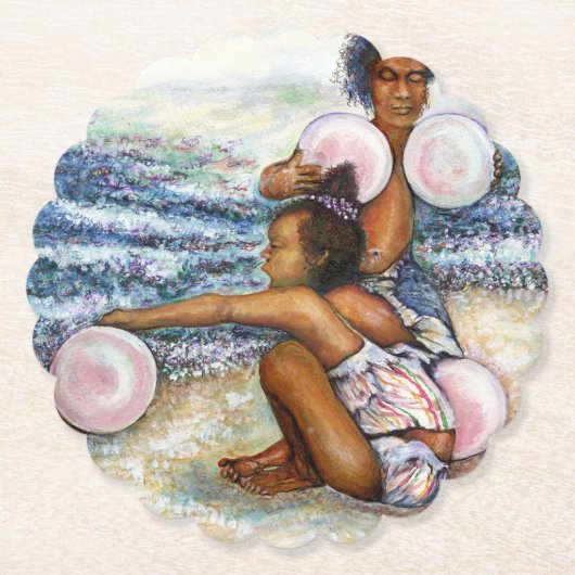 Geobsedeerd door het onmogelijke te overwinnen kartonnen onderzetters (Voorkant)