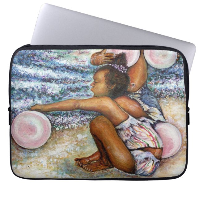 Geobsedeerd door het onmogelijke te overwinnen laptop sleeve (Voorkant)