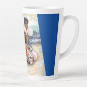 Geobsedeerd door het onmogelijke te overwinnen latte mok (Rechts)