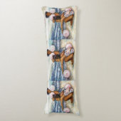 Geobsedeerd door het onmogelijke te overwinnen lichaamskussen (Voorkant Verticaal)