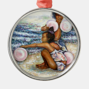 Geobsedeerd door het onmogelijke te overwinnen metalen ornament