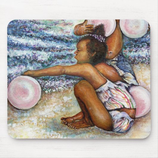 Geobsedeerd door het onmogelijke te overwinnen muismat (Voorkant)