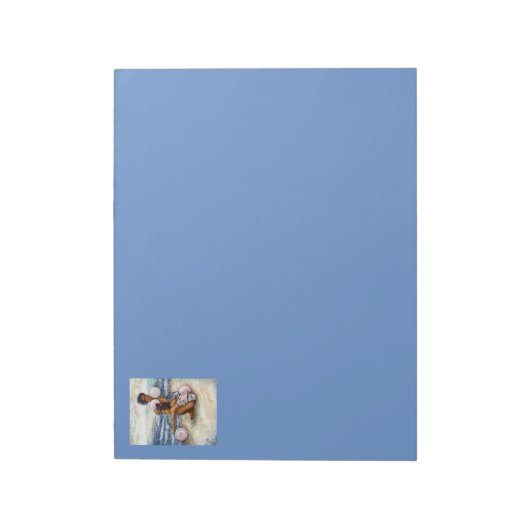 Geobsedeerd door het onmogelijke te overwinnen notitieblok (Linkerzijde)