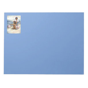 Geobsedeerd door het onmogelijke te overwinnen notitieblok