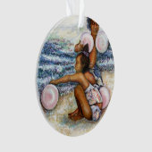 Geobsedeerd door het onmogelijke te overwinnen ornament (voorkant)