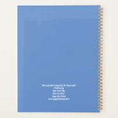 Geobsedeerd door het onmogelijke te overwinnen planner (Achterkant)