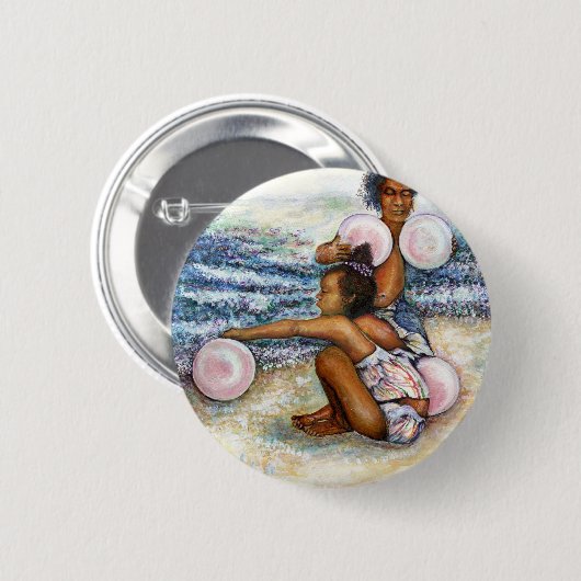 Geobsedeerd door het onmogelijke te overwinnen ronde button 5,7 cm (Voorkant /achterkant)