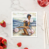 Geobsedeerd door het onmogelijke te overwinnen servet (Insitu)