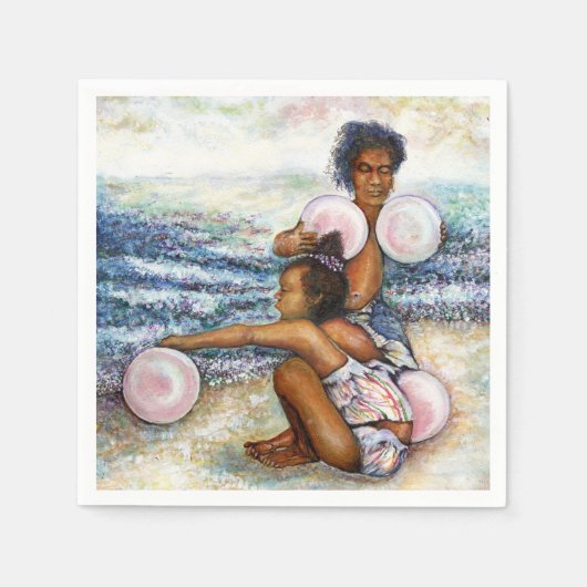 Geobsedeerd door het onmogelijke te overwinnen servet (Voorkant)