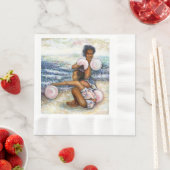 Geobsedeerd door het onmogelijke te overwinnen servet (Insitu)