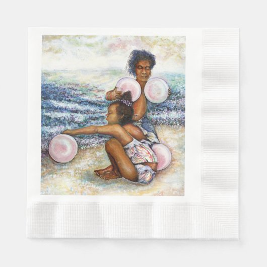 Geobsedeerd door het onmogelijke te overwinnen servet (Voorkant)