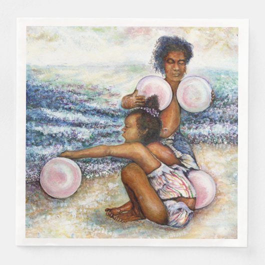 Geobsedeerd door het onmogelijke te overwinnen servet (Voorkant)