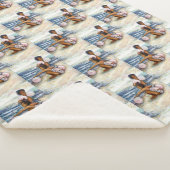 Geobsedeerd door het onmogelijke te overwinnen sherpa deken (3/4)