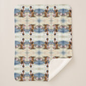 Geobsedeerd door het onmogelijke te overwinnen sherpa deken (Voorkant)