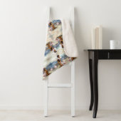 Geobsedeerd door het onmogelijke te overwinnen sherpa deken (In situ)