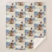 Geobsedeerd door het onmogelijke te overwinnen sherpa deken (Voorkant)