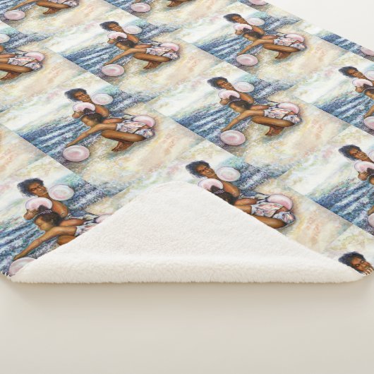 Geobsedeerd door het onmogelijke te overwinnen sherpa deken (3/4)