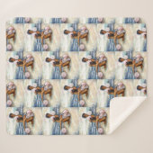 Geobsedeerd door het onmogelijke te overwinnen sherpa deken (Voorkant (horizontaal))