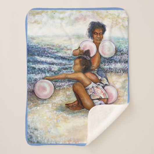 Geobsedeerd door het onmogelijke te overwinnen sherpa deken (Voorkant)