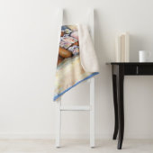 Geobsedeerd door het onmogelijke te overwinnen sherpa deken (In situ)