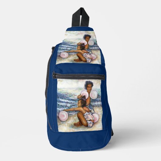 Geobsedeerd door het onmogelijke te overwinnen sling bag (Voorkant)