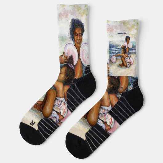 Geobsedeerd door het onmogelijke te overwinnen sokken (Links)