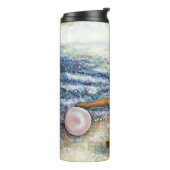 Geobsedeerd door het onmogelijke te overwinnen thermosbeker (Gedraaid links)