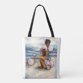 Geobsedeerd door het onmogelijke te overwinnen tote bag (Achterkant)