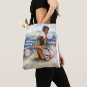 Geobsedeerd door het onmogelijke te overwinnen tote bag (Dichtbij)